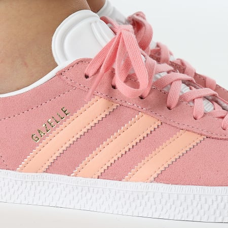Adidas Originals - Baskets Femme Gazelle J JP5541 Semi Proud Pink Glower Pink Footwear White