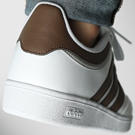 Adidas Sportswear - Baskets Hoops 4.0 JQ9989 Footwear White Earth Strata Grey Two