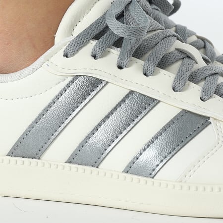 Adidas Sportswear - Baskets Femme Breaknet Sleek JH6880 Core White Iron Metallic Grey