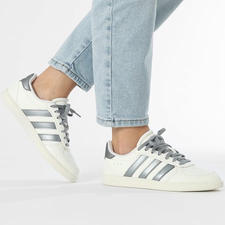 Adidas Sportswear - Baskets Femme Breaknet Sleek JH6880 Core White Iron Metallic Grey