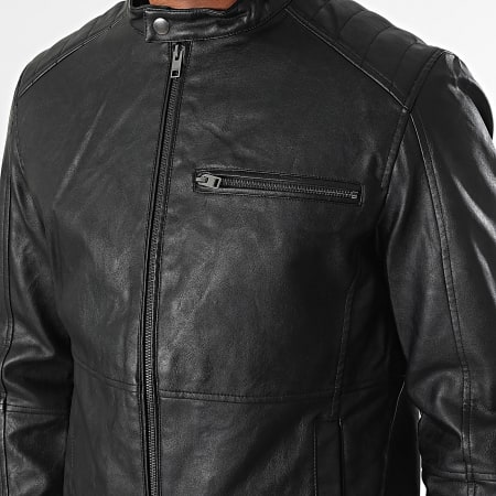 Jack And Jones - Veste Biker Dylan Noir
