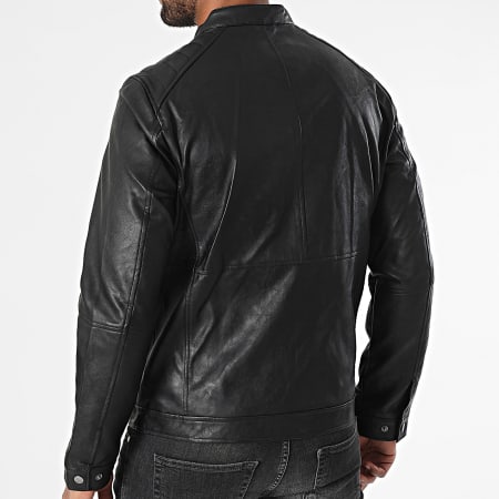 Jack And Jones - Veste Biker Dylan Noir