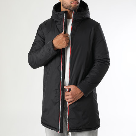 LBO - Parka Capuche Réversible 0017 Noir