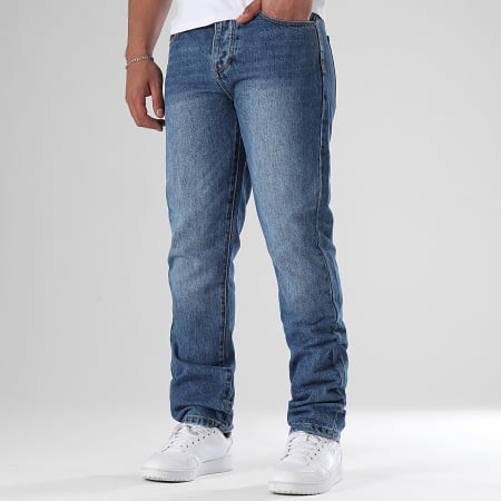 LBO - Vaqueros rectos relajados 0312 Denim azul