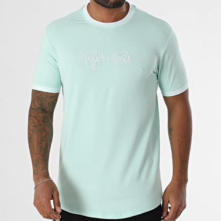 Project X Paris - Tee Shirt 2310019 Vert Menthe