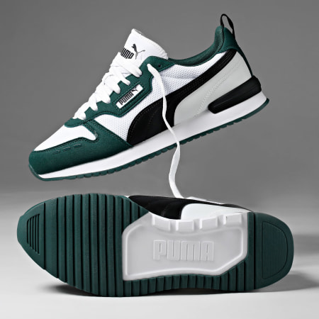 Puma - Zapatillas R78 393910 Dark Myrtille Black Warm White