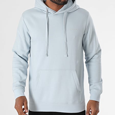 Teddy Smith - Sweat Capuche Nark 10816921D Bleu Clair