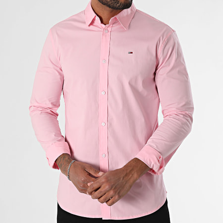 Tommy Jeans Chemise Manches Longues Slim Fit Original Stretch