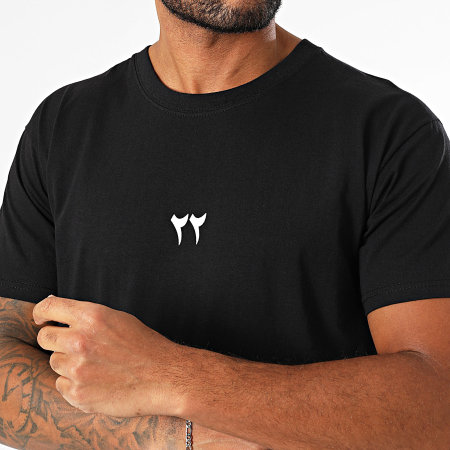 ASHE 22 - Camiseta oversize y CD gratuito Twenty-Two Black White