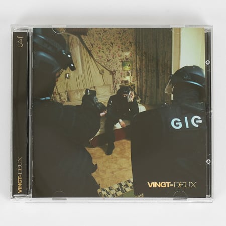 ASHE 22 - Cagoule Et CD Vingt-Deux Offert Noir Doré