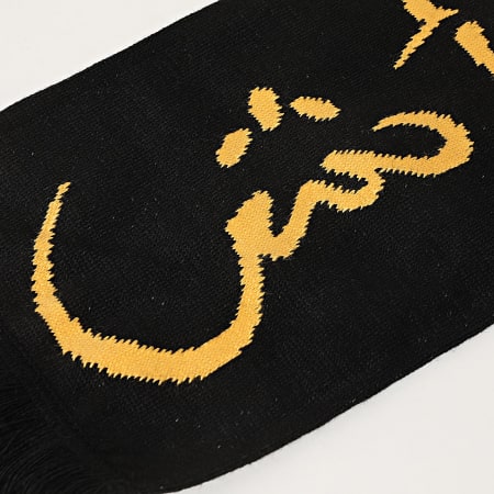 ASHE 22 - Echarpe Et CD Vingt-Deux Offert Noir Jaune