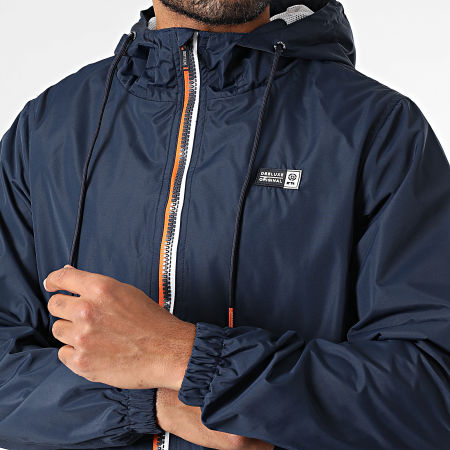 Deeluxe - Veste Zippée Capuche Vinny P6700M Bleu Marine