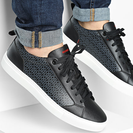 HUGO - Zapatillas Morrie Tennis Mono 50531398 Negro