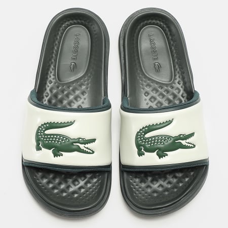 Green lacoste slides 2025