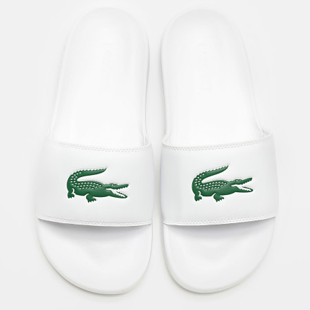Lacoste croco sliders discount