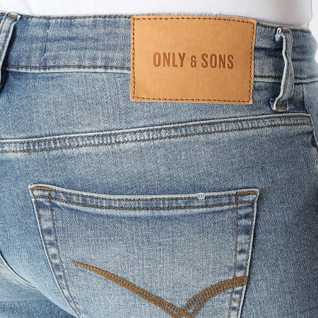 Only And Sons - Jean Regular Weft Bleu Denim