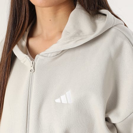 Adidas Sportswear - Ensemble De Survetement A Bandes Femme Energize JD2667 Gris Clair