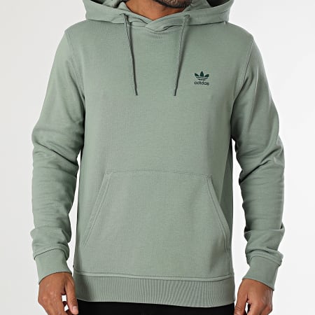 Adidas Originals - Sudadera con capucha Essential JD2410 Verde claro