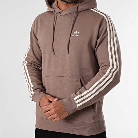 Adidas Originals - Sudadera 3 Rayas JP1000 Marrón Claro
