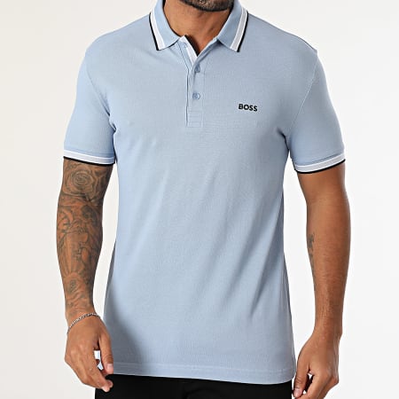 BOSS - Polo de manga corta Paddy 50469055 Azul claro