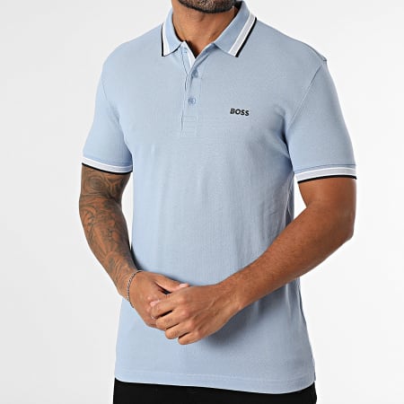BOSS - Polo de manga corta Paddy 50469055 Azul claro