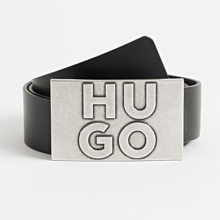 HUGO - Cinturón Gunter 50537037 Negro
