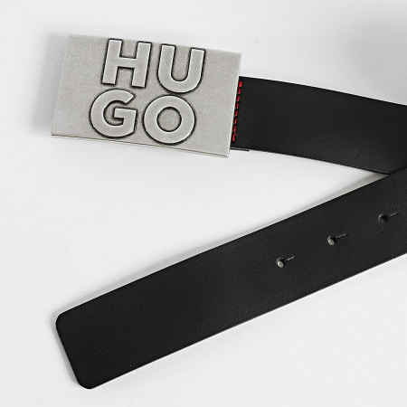 HUGO - Cinturón Gunter 50537037 Negro