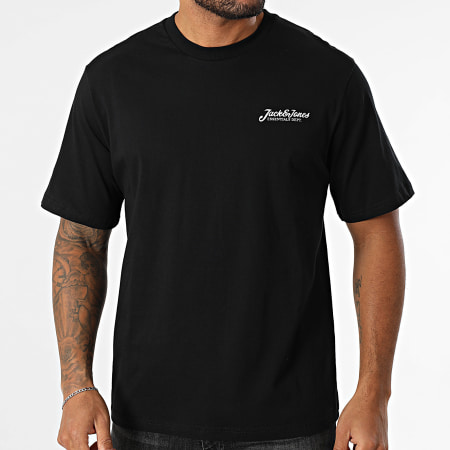 Jack And Jones - Beau Frontprint Tee Negro