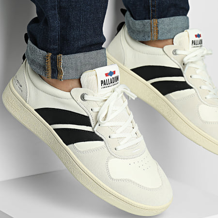 Palladium - Baskets Pallacup Flame 74485 Crema Blanco Negro