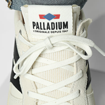 Palladium - Baskets Pallacup Flame 74485 Crema Blanco Negro