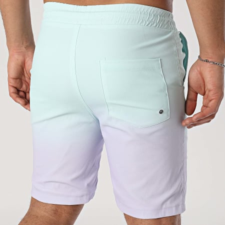PXP - Short De Bain 2542040 Vert Turquoise Violet