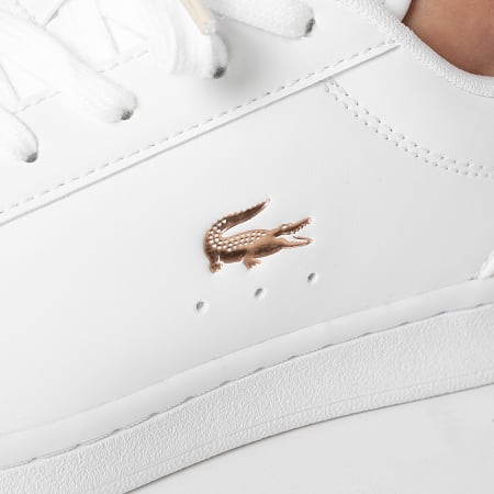 Lacoste - Carnaby Set 224 Blanco Rosa Claro Zapatillas Mujer