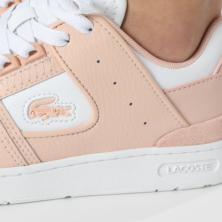 Lacoste - Baskets Femme Court Cage 125 Light Pink White