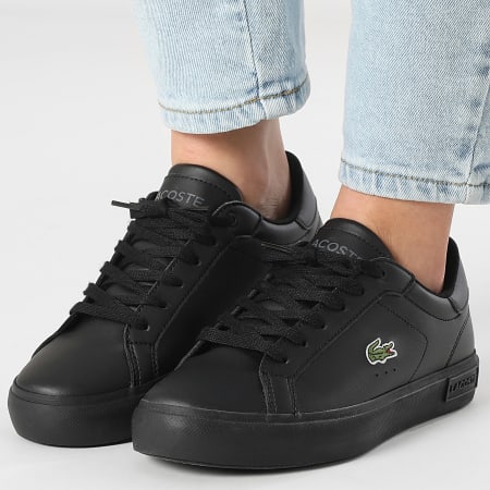 Lacoste - Baskets Femme Powercourt 125 Black