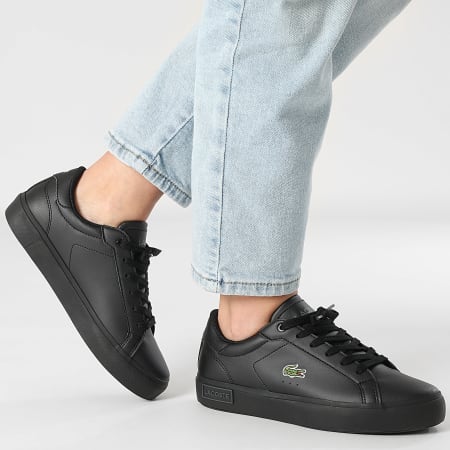 Lacoste - Baskets Femme Powercourt 125 Black