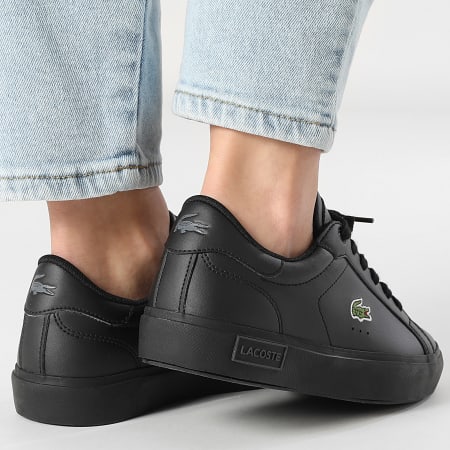 Lacoste - Baskets Femme Powercourt 125 Black