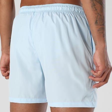 LBO - Short De Bain Uni 0354 Bleu Clair