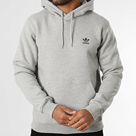 Adidas Originals - Sweat Capuche Essential IY4920 Gris Chiné