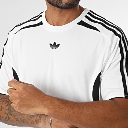 Adidas Originals - Tee Shirt A Bandes Teamgeist JP1113 Blanc