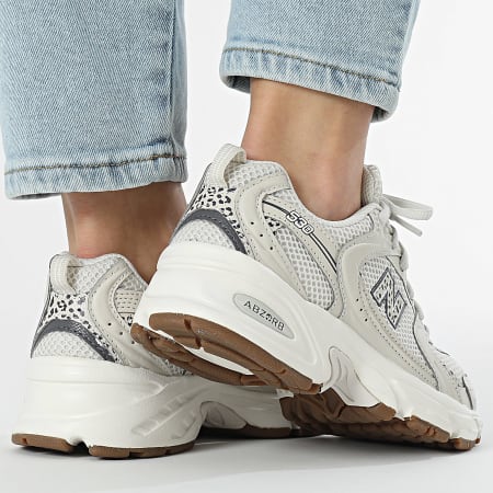 New Balance - Women's 530 MR530AAM Sea Salt Leo Sneakers