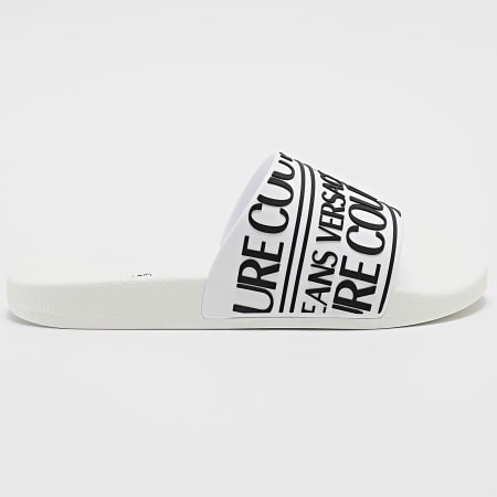 Versace Jeans Couture - Claquettes Fondo Slide 78YA3SQ1-71352 Blanc