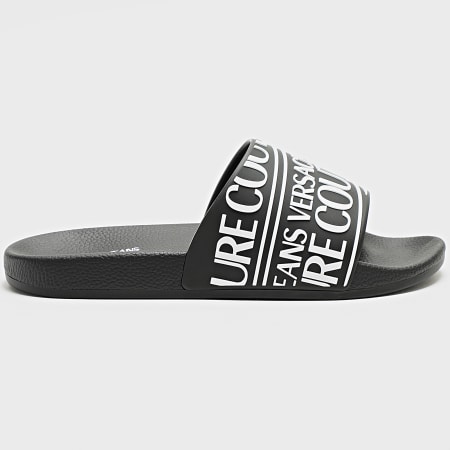 Versace Jeans Couture - Sandalias Fondo Slide 78YA3SQ1-71352 Negro