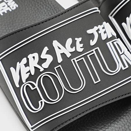 Versace Jeans Couture - Claquettes Fondo Slide 78YA3SQ3-ZSC22 Noir