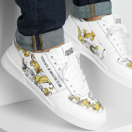 Versace Jeans Couture - Baskets Fondo Brooklyn 75YA3SD4 White Renaissance