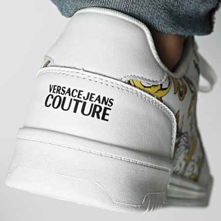 Versace Jeans Couture - Baskets Fondo Brooklyn 75YA3SD4 White Renaissance