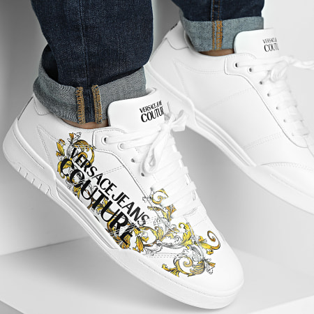 Versace Jeans Couture - Baskets Fondo Brooklyn 75YA3SD1 White Renaissance