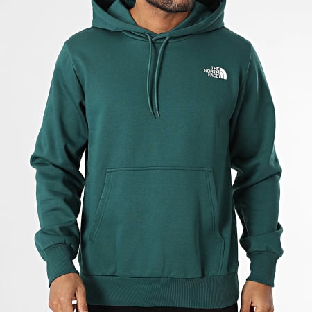 The North Face - Sweat Capuche Simple Dome A89FC Vert Bouteille