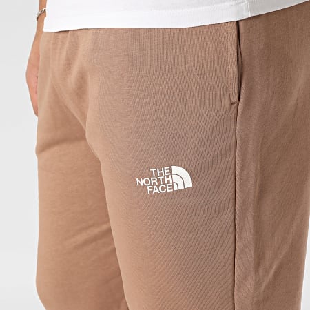 The North Face - Pantalon Jogging Simple Dome Light A8C41 Marron Clair