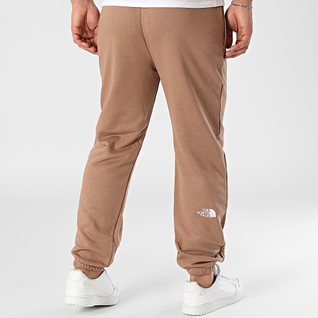 The North Face - Pantalon Jogging Simple Dome Light A8C41 Marron Clair