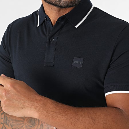 BOSS - Polo de manga corta Passertip 50507699 Azul Marino